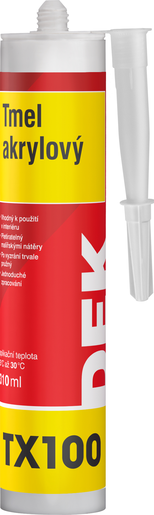 Tmel akrylový DEK TX100 310 ml