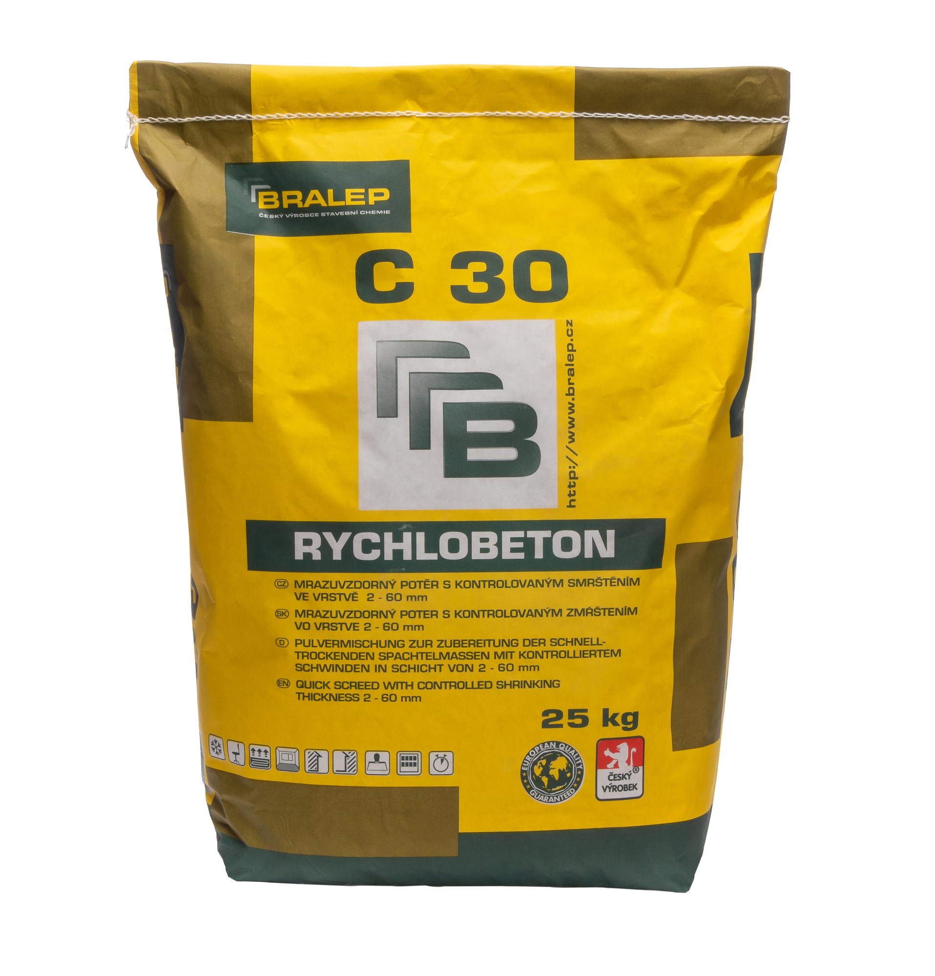 Rychlobeton Bralep C 30 30 MPa 25 kg