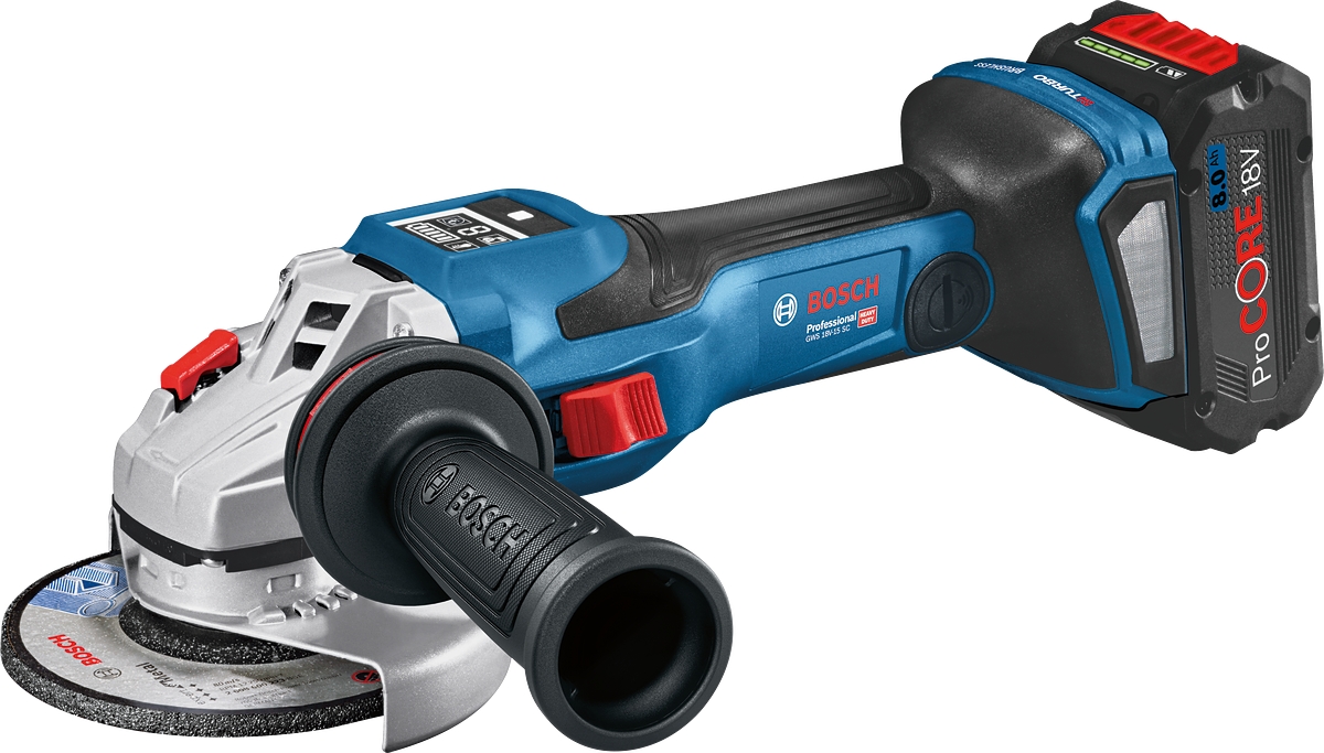 Bruska úhlová AKU Bosch GWS 18V-15 SC L-BOXX (bez AKU)