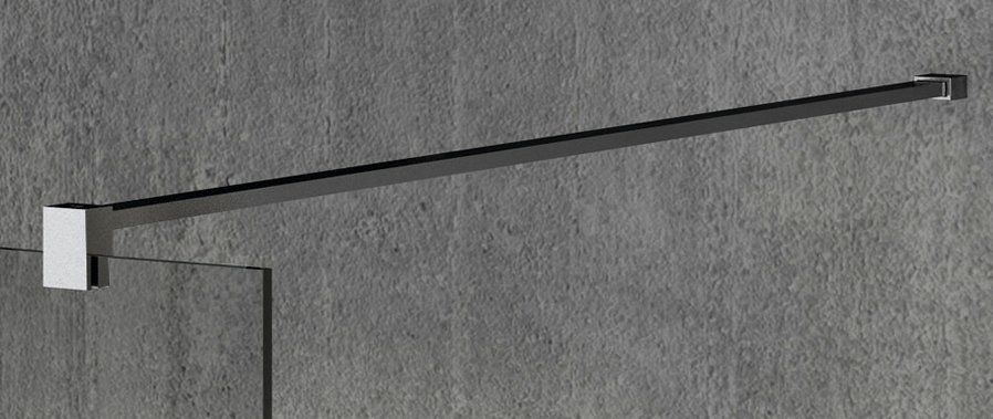 Vzpěra stěnová Gelco Vario 1 400 mm chrom-leštěný hliník