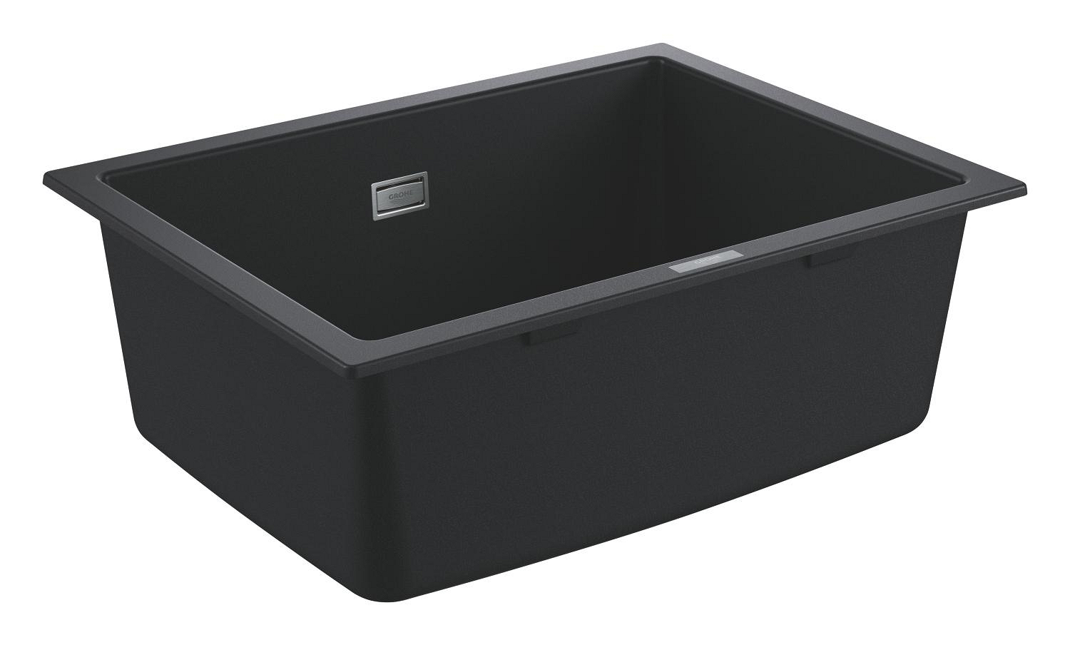 Dřez kompozitní Grohe K700U 610×460 mm granitová černá 31655AP0
