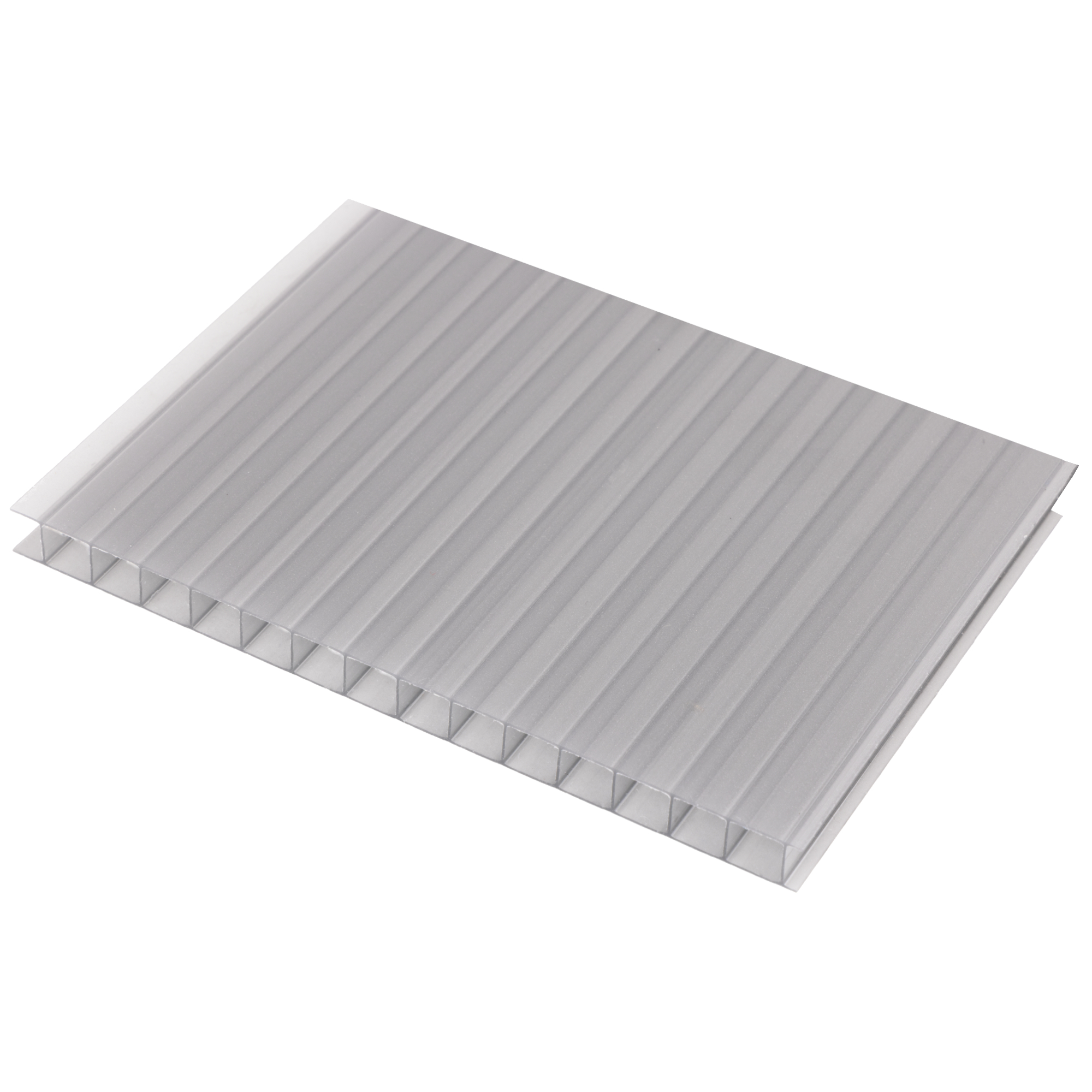 Deska polykarbonátová dutinková MULTICLEAR 10 BOX 2 WALL SC 2UV grey 2 100×4 500 mm