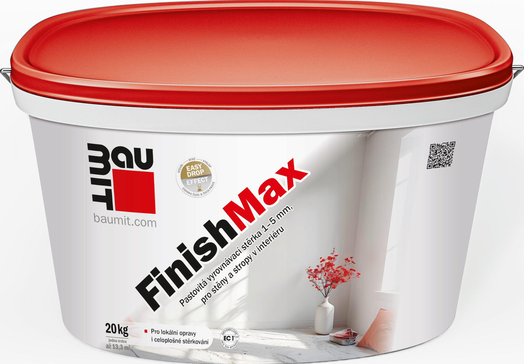 Stěrka vyhlazovací Baumit FinishMax 20 kg