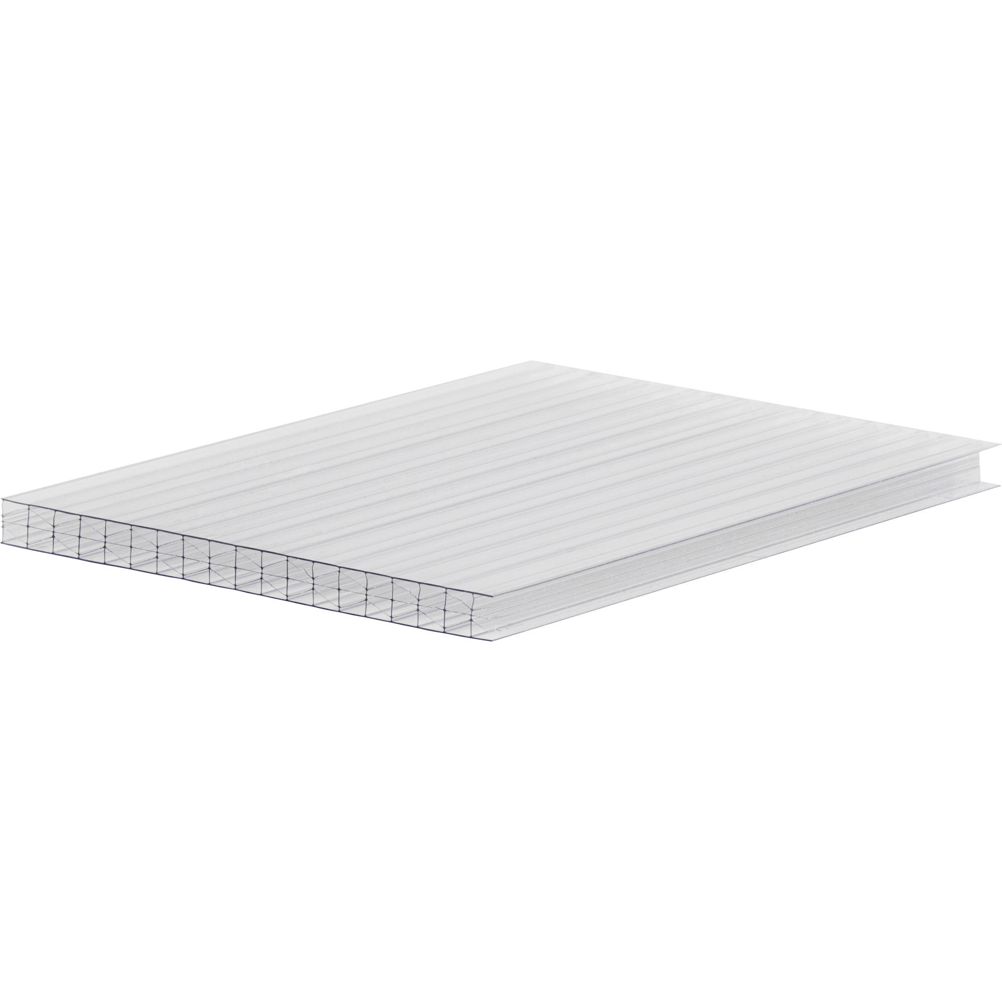 Deska polykarbonátová dutinková MULTICLEAR 16 5X 2UV čirá 2 100×6 000 mm
