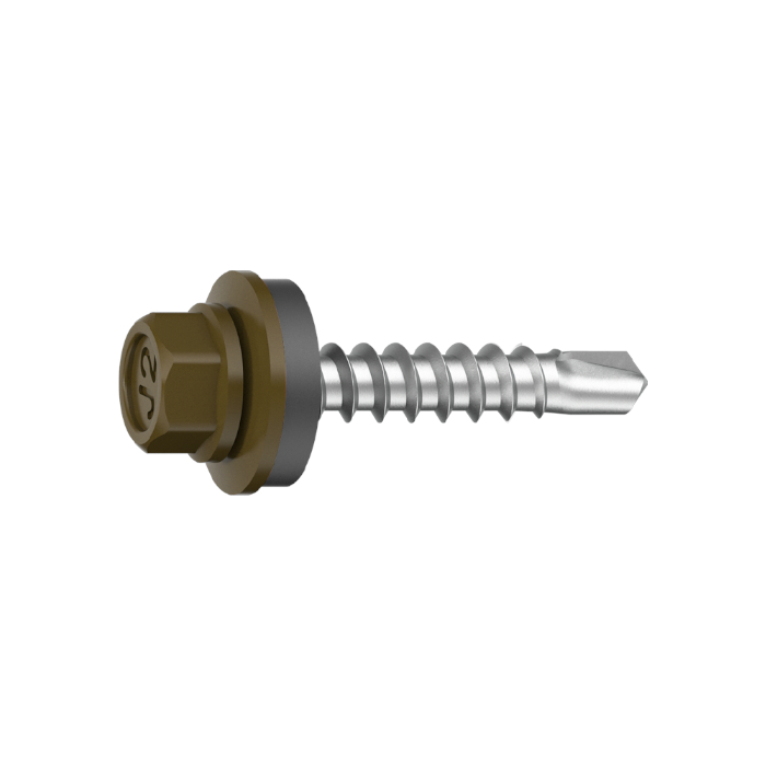 Šroub farmářský Ejot JT2-2 RAL 8017 4,9×35 mm (100 ks/bal.)