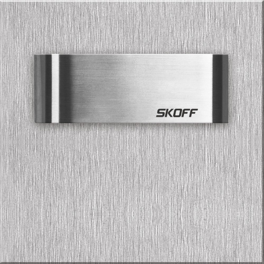 Svítidlo LED Skoff Tango Short 0,8 W 6 500 K nerezová