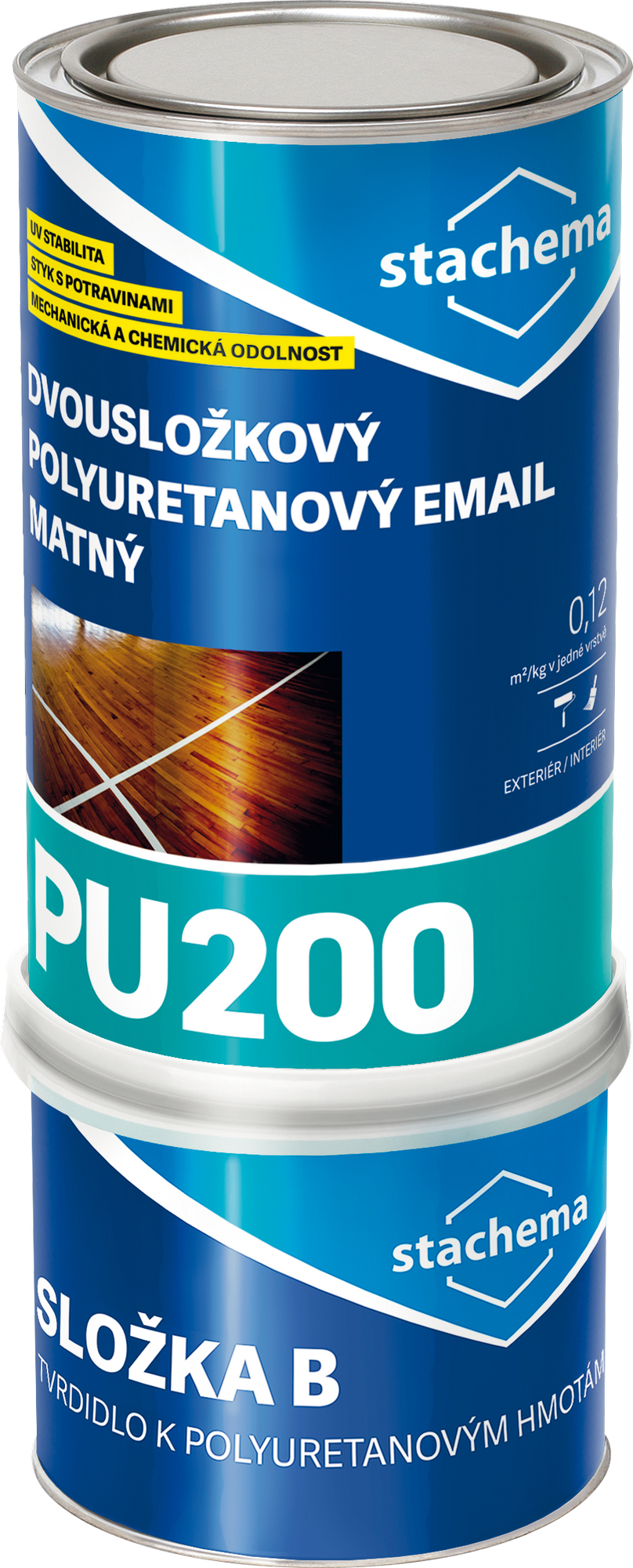 Email vrchní polyuretanový Stachema PU200 , set 10 kg