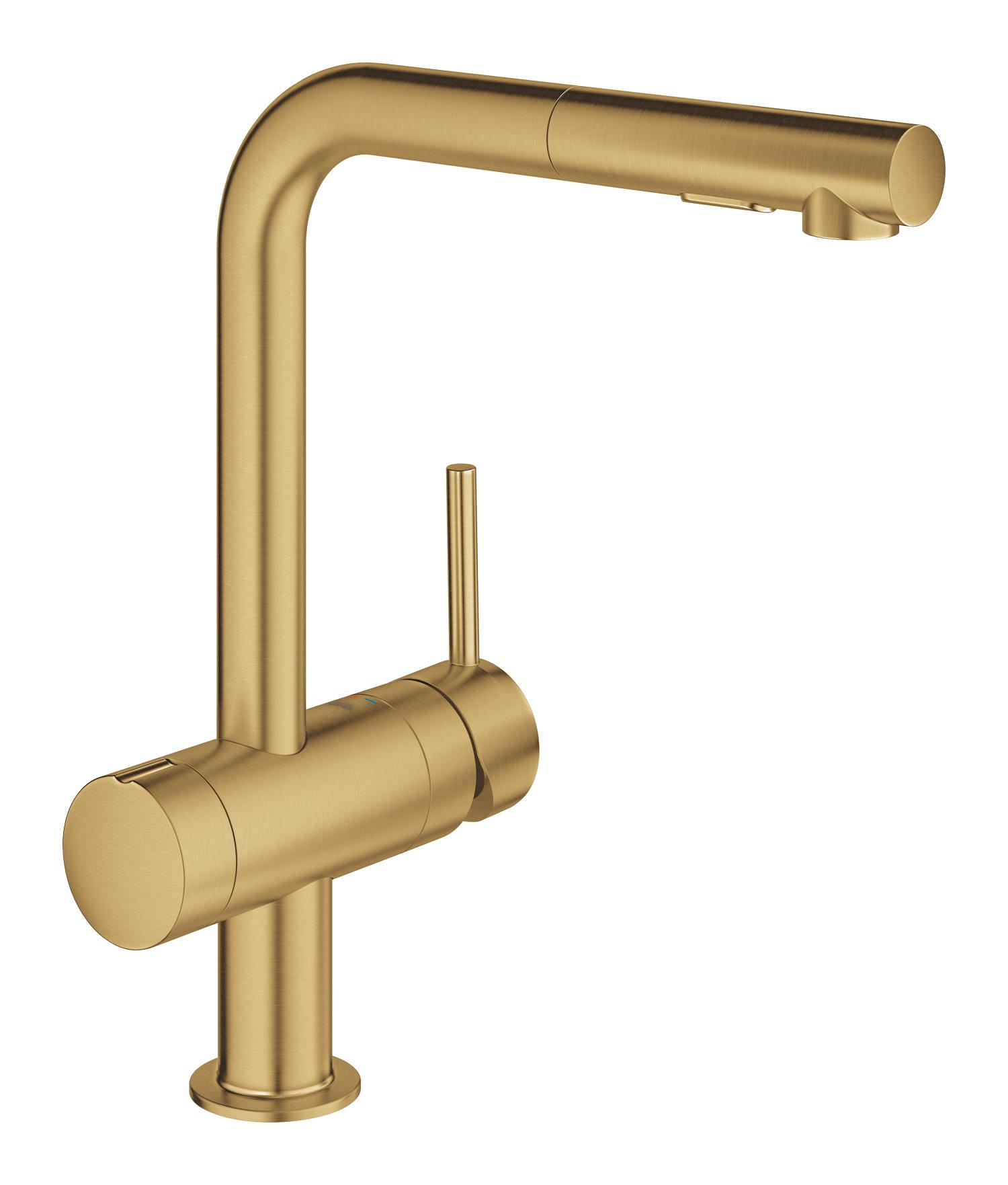 Baterie dřezová stojánková Grohe Minta kartáčovaný Cool Sunrise 31558GN0