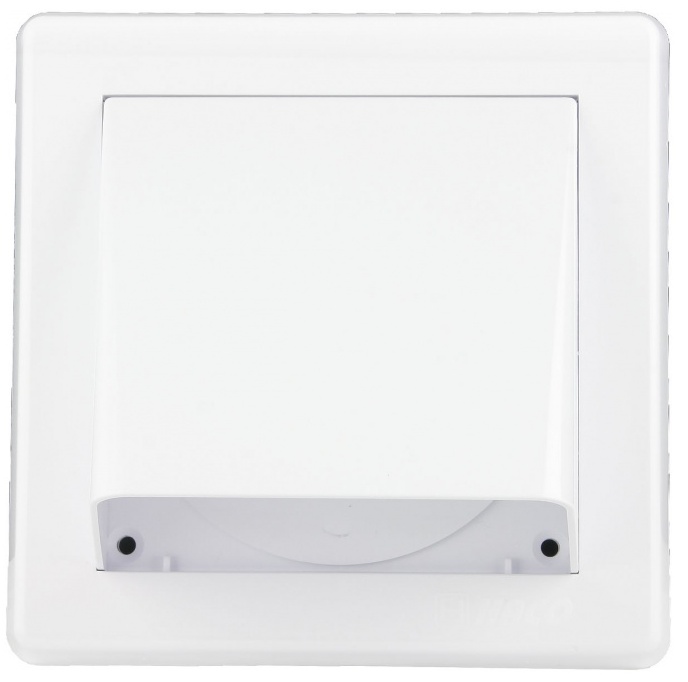 Mřížka větrací gravitační HACO VM GK 150×150/100 mm bílá