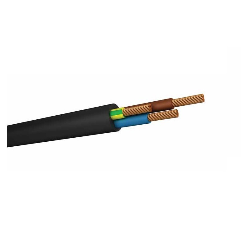 Kabel flexibilní pryžový H05RR-F 5G6 metráž