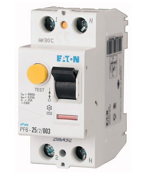 Chránič proudový Eaton PF6-25/2/003