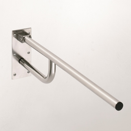 Úchyt sklopný Bemeta Help 760 mm bez krytky nerez matný