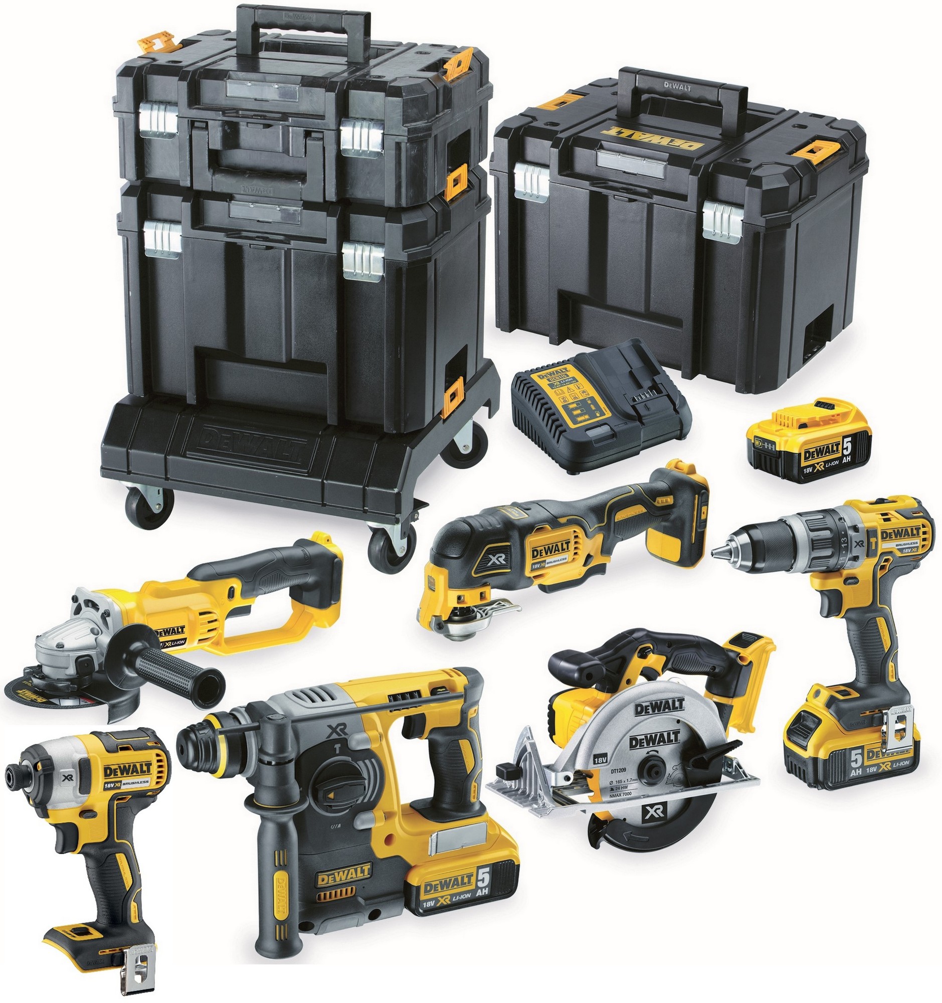 Sada AKU nářadí DeWALT DCK654P3T