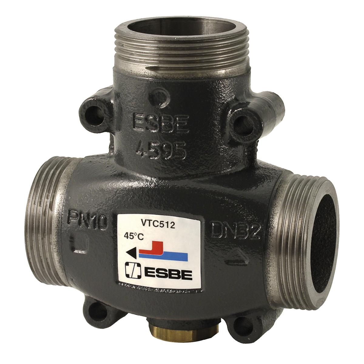 Ventil termostatický ESBE VTC 512, 1" 65 °C