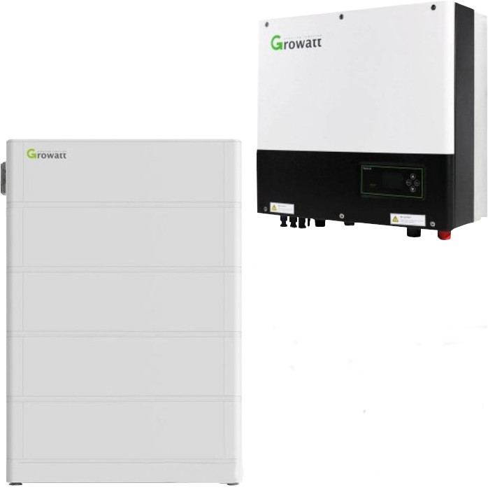 Levně Set hybridního měniče Growatt 10 kW a baterie Growatt ARK