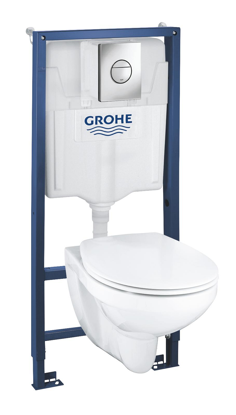 Set 4v1 pro závěsné WC Grohe Solido