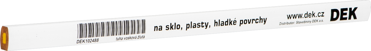 Tužka na hladké povrchy DEK 240 mm bílá
