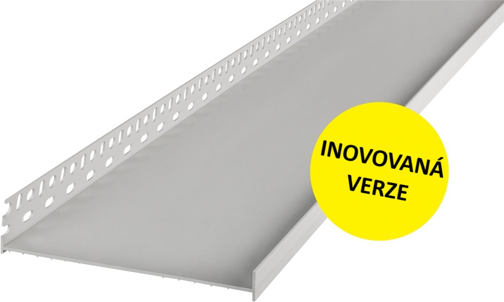 Levně Profil zakládací Retek PVC tl. 1,5 mm šířka 83 mm 2 m