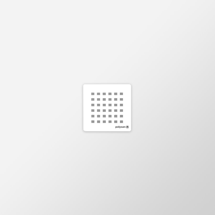 Vanička sprchová Polysan Flexia 800×800×30 mm