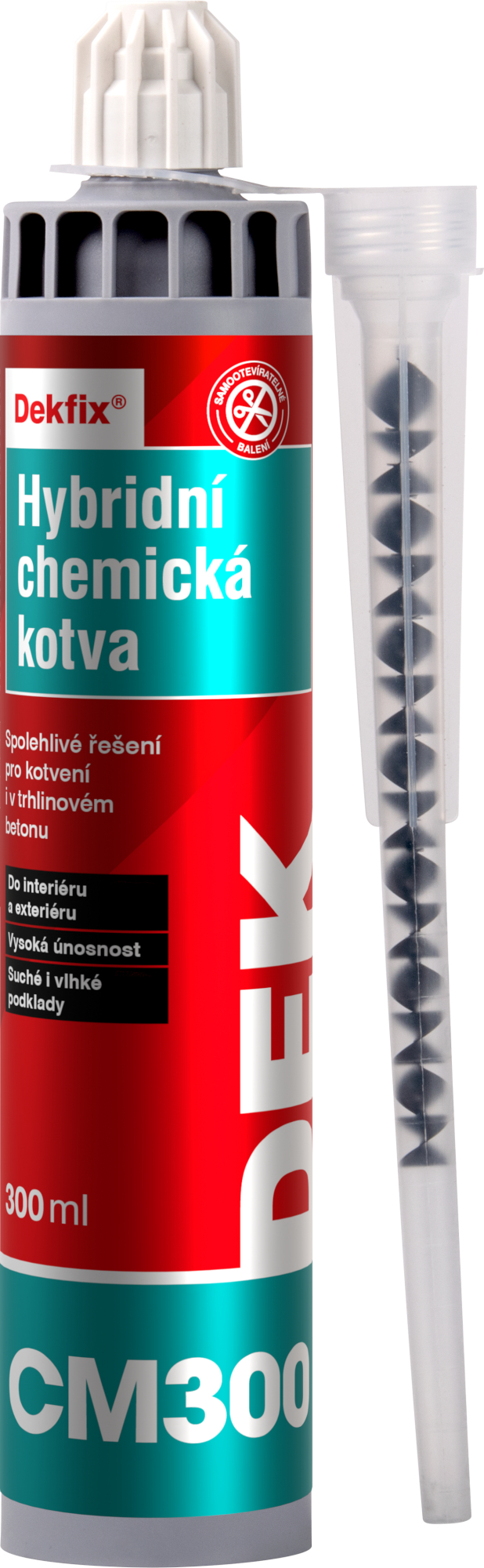 Kotva chemická hybridní DEK DEKFIX , 300 ml