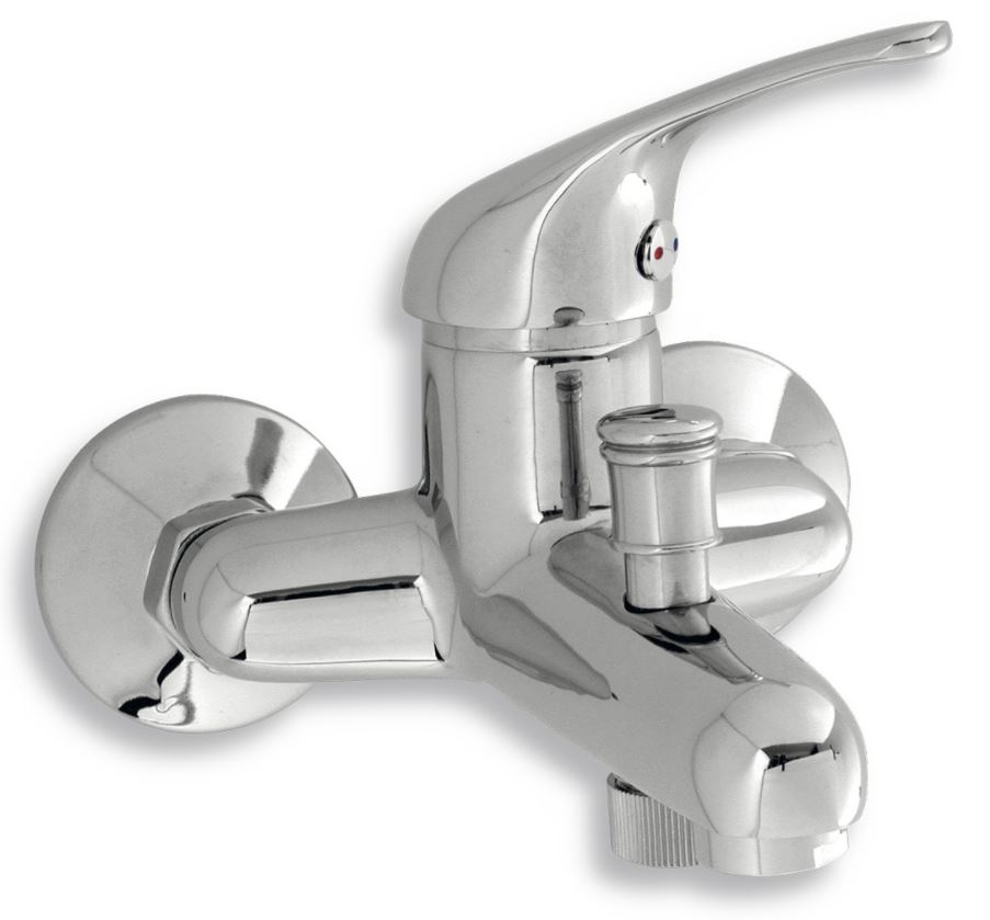 Baterie vanová nástěnná Novaservis TITANIA IRIS 92024/1,0 100 mm chrom