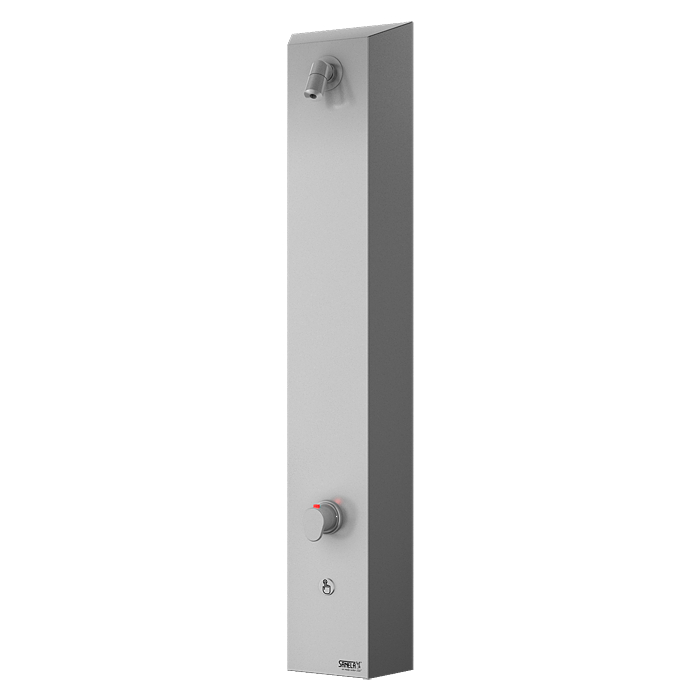 Panel sprchový nástěnný Sanela SLZA 21PT, nerezový
