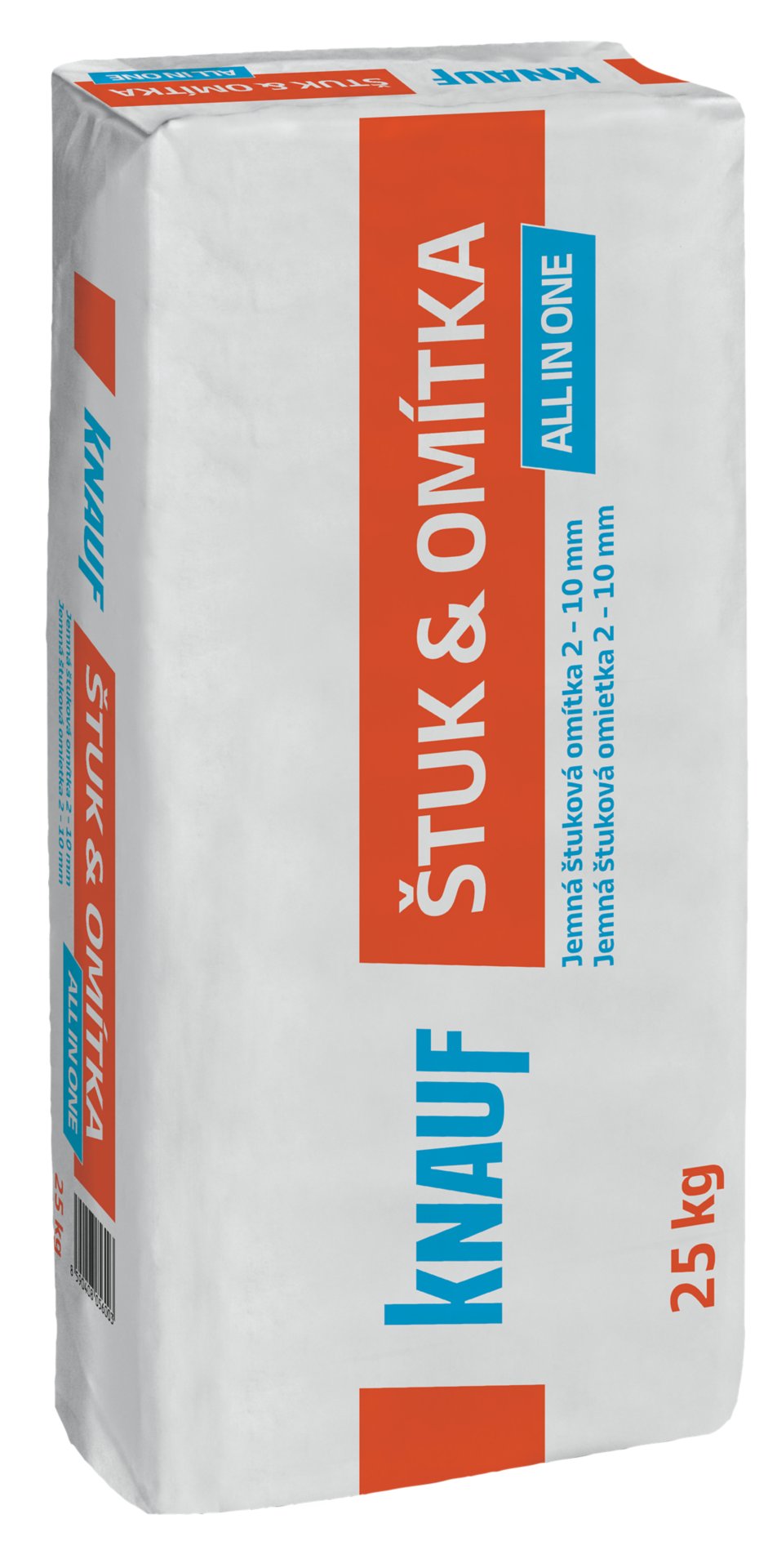 Štuk a omítka Knauf all in one 25 kg