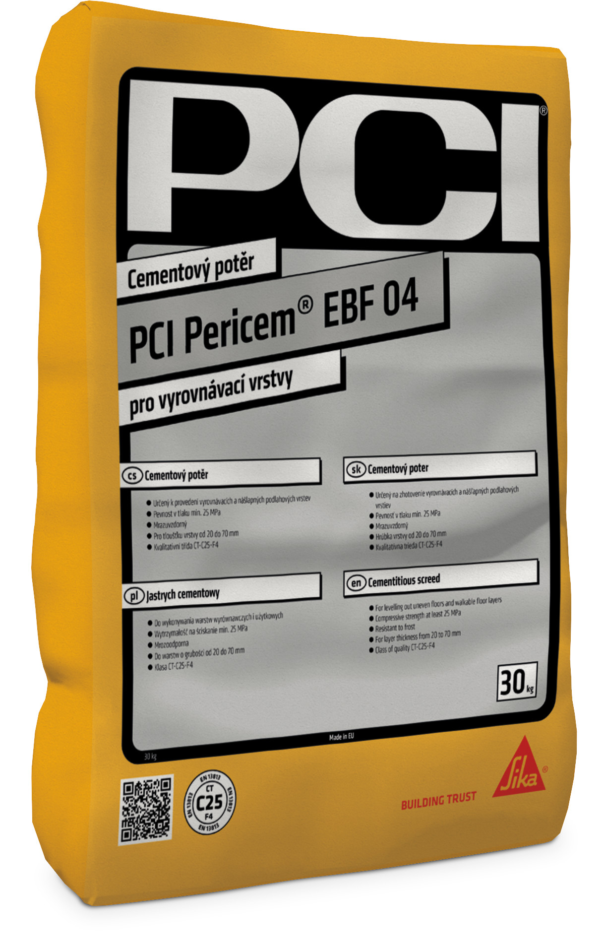 Beton potěrový hrubý PCI Pericem EBF 04 30 kg