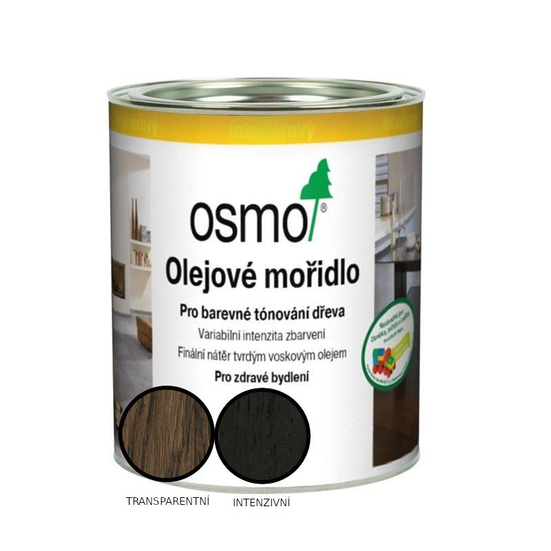 Mořidlo olejové Osmo 3590 černá 1 l