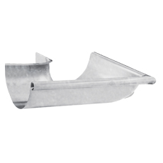 Roh žlabu vnitřní FeZn Zambelli 250 mm