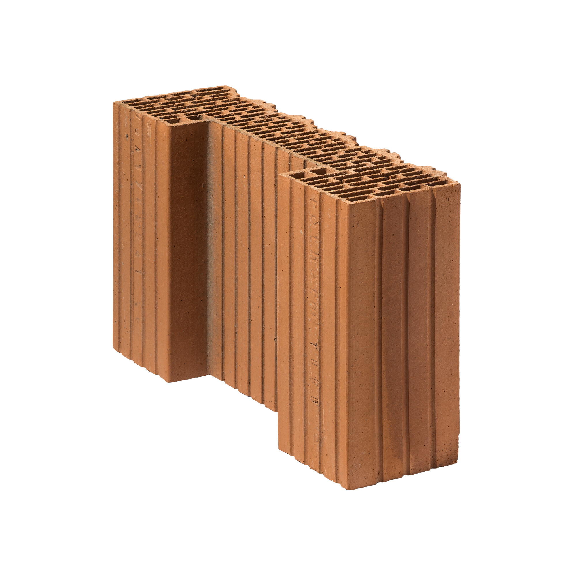 Cihla broušená poloviční koncová Porotherm 44 EKO Profi 1/2 K P8 440×125×249 mm