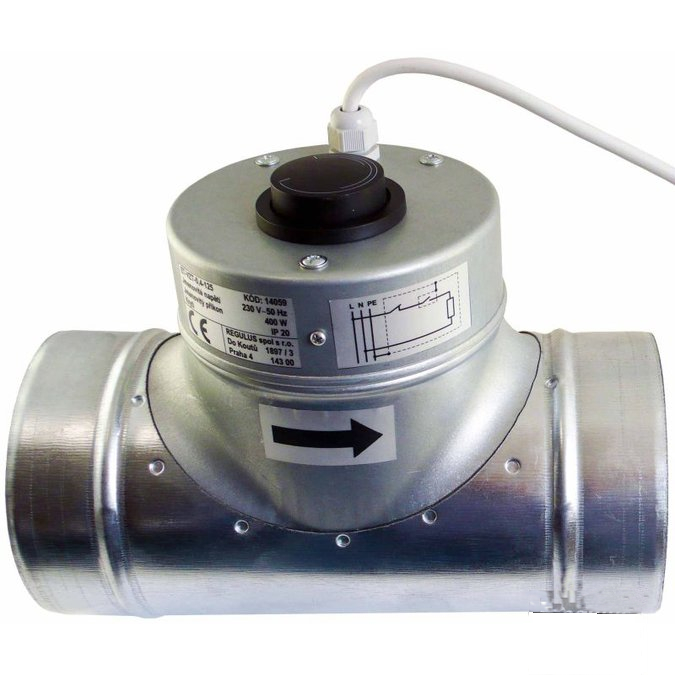 Ohřívač vzduchu elektrický Regulus 150 mm