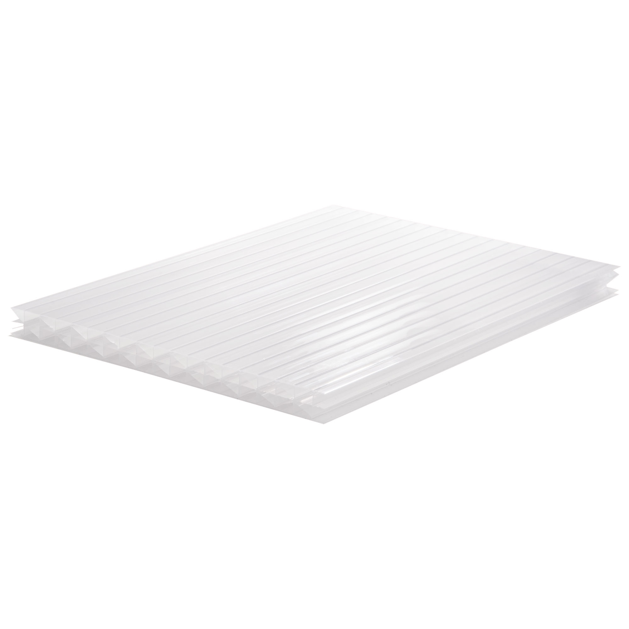 Deska polykarbonátová dutinková MULTICLEAR 16 5X 1UV opál 2 100×4 000 mm