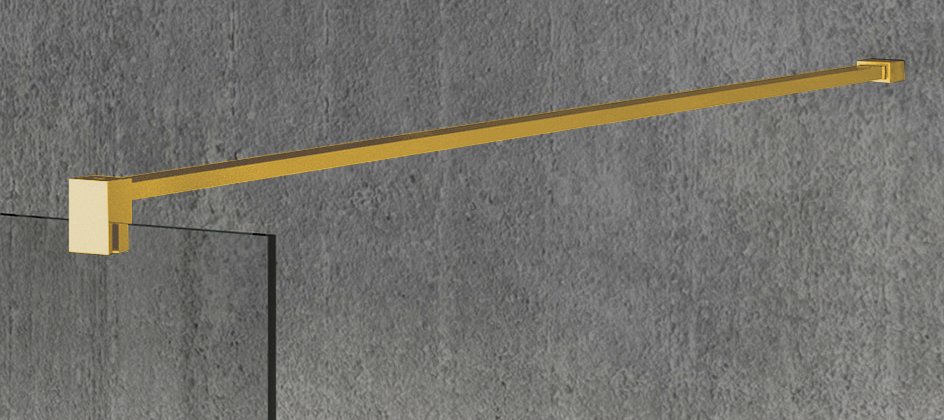 Vzpěra stěnová Gelco Vario 1 400 mm zlatá matná