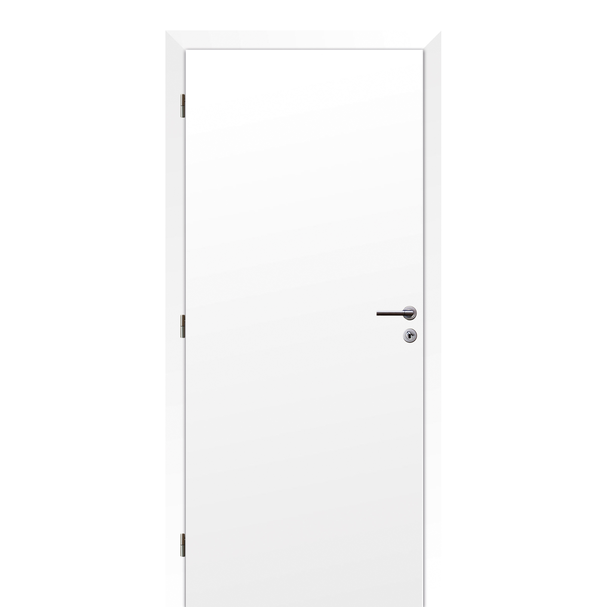 Dveře interiérové Solodoor SMART PLNÉ pravé šířka 800 mm bílé