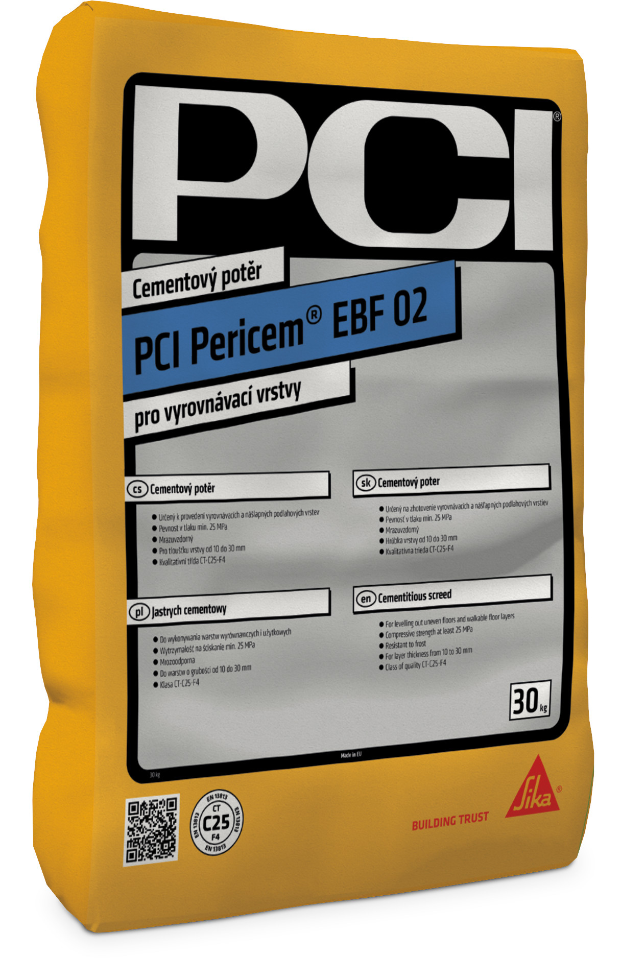 Beton potěrovýjemný PCI Pericem EBF 02 30 kg
