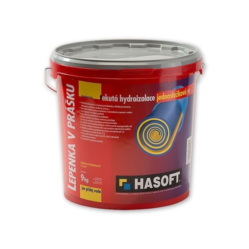 Hasoft Lepenka v prášku Hasoft 9 kg
