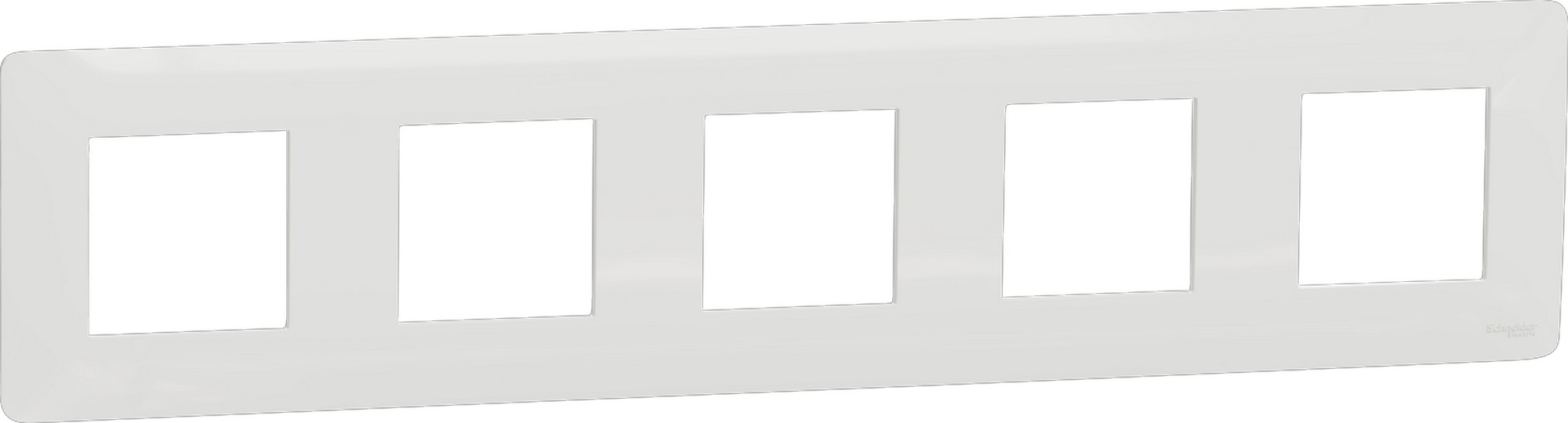 Rámeček Schneider Electric Unica Studio pětinásobný bílá