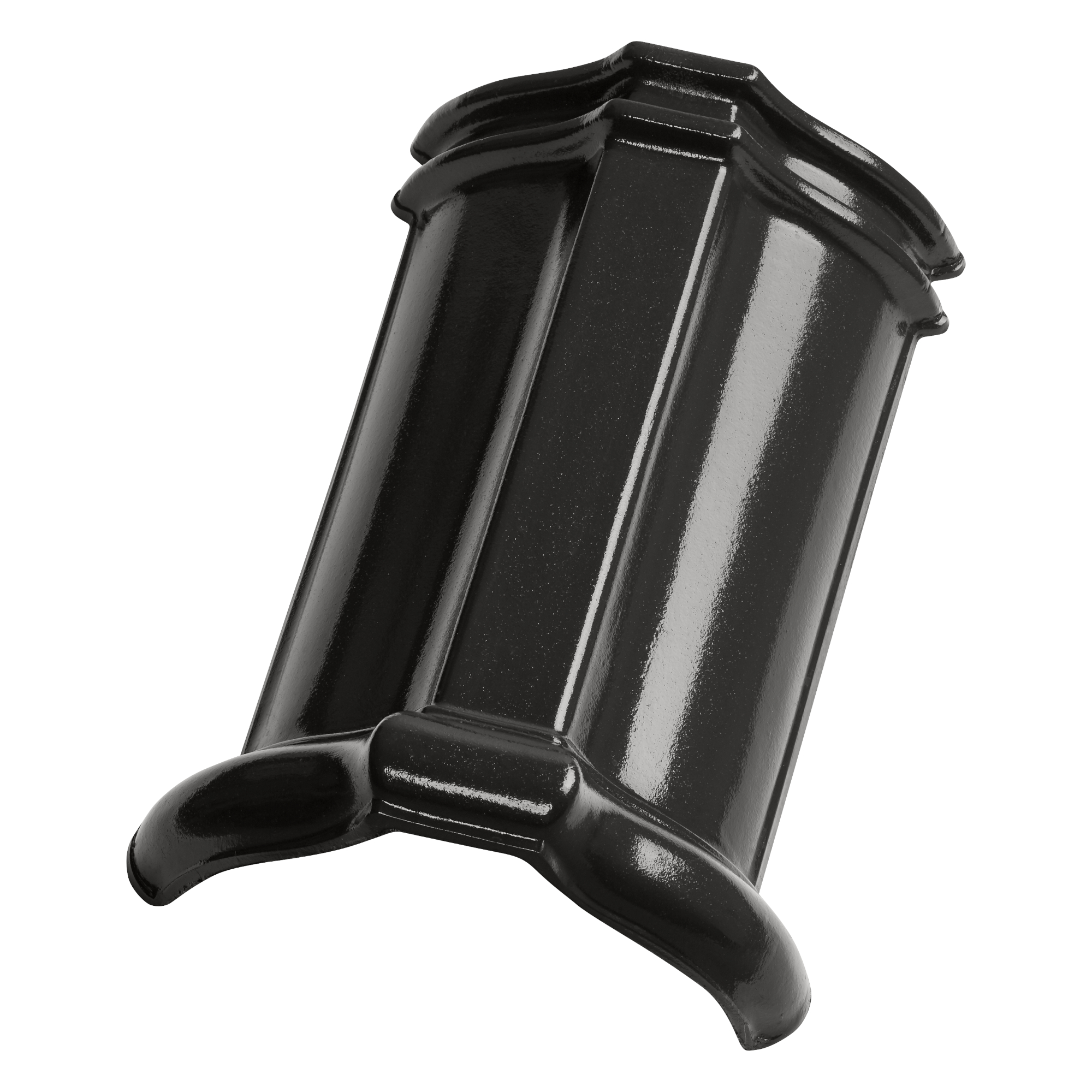 Hřebenáč drážkový Tondach glazura amadeus černá Hranice