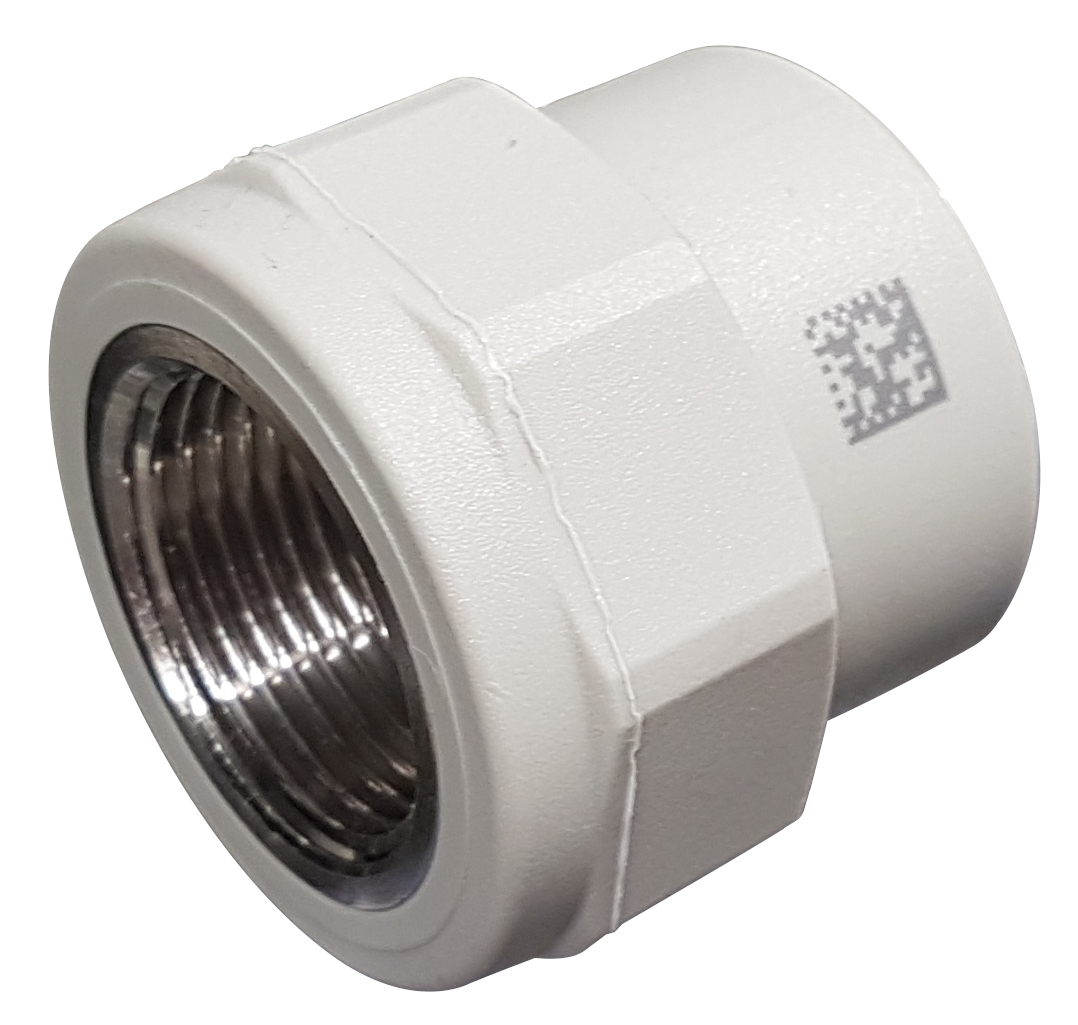 Přechodka Pipelife PP-R MZD 20 mm × 1/2" vnitřní závit