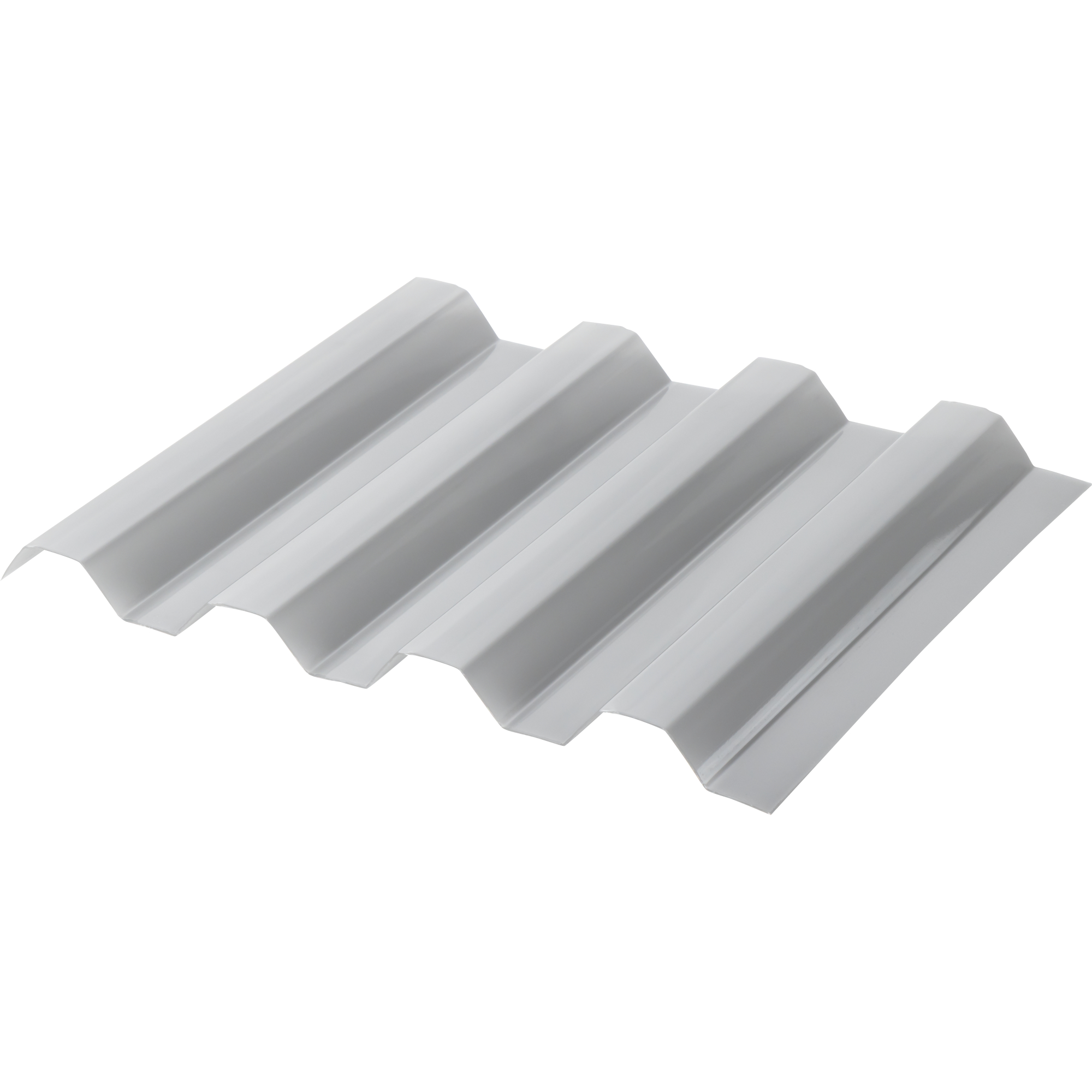 Levně Deska polykarbonátová trapézová TOPLIGHT T 76/18 athermic 2UV grey 0,9×1 060×3 000 mm