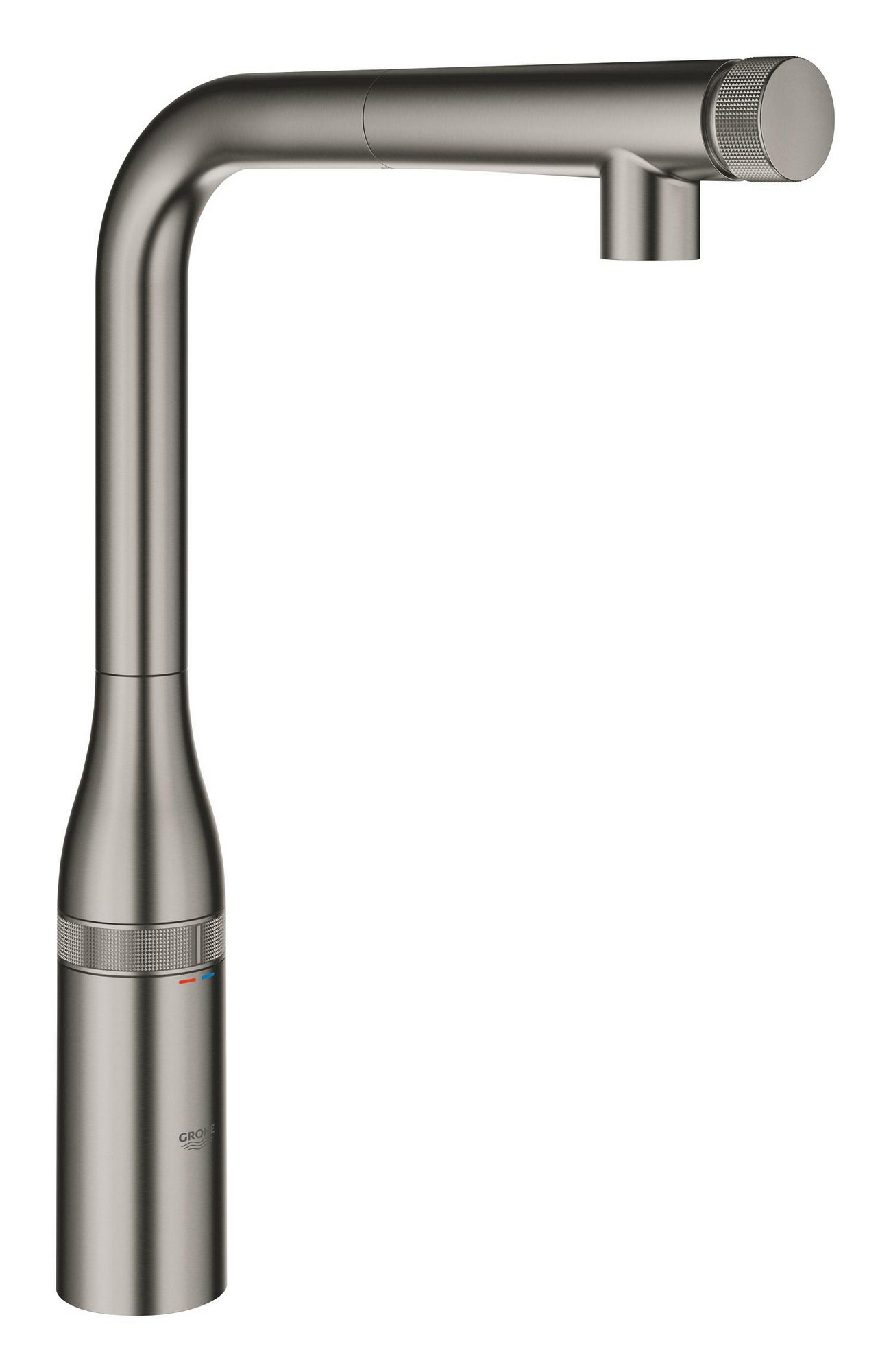 Baterie dřezová stojánková Grohe Essence SmartControl kartáčovaný Hard Graphite 31615AL0