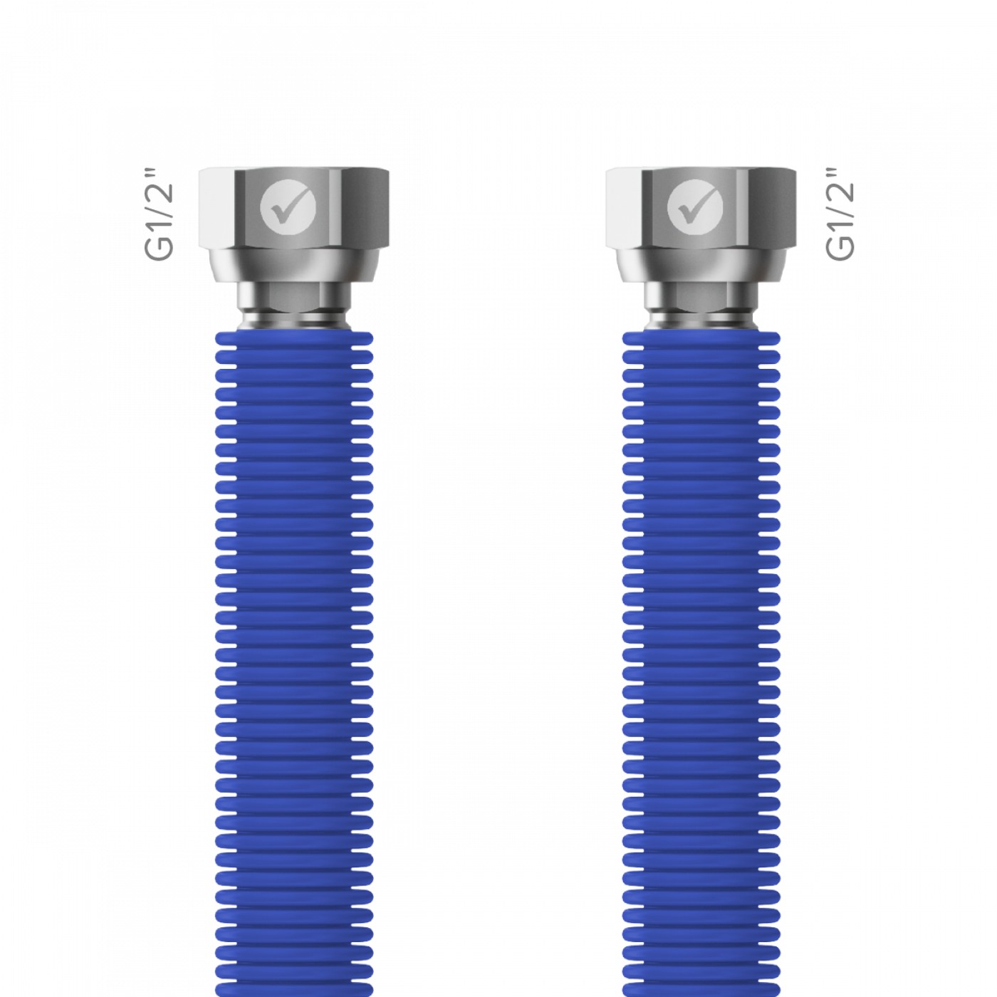 Hadice natahovací Merabell Aqua Flexi G1/2"–G1/2" 30–60 cm