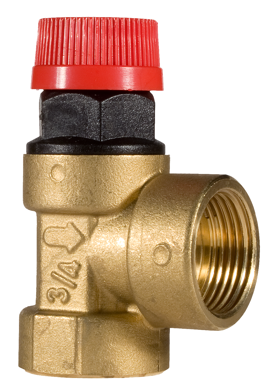 Pojistný ventil s vnitřním závitem 1/2'' - 3 bar