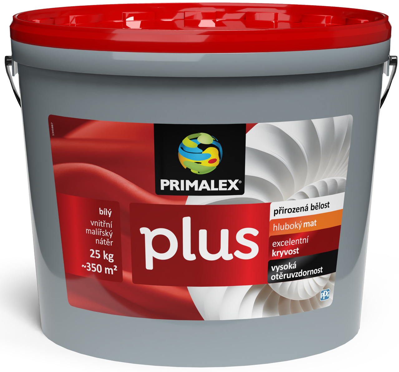 Malba interiérová PRIMALEX Plus bílá, 15 kg