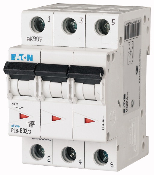 Jistič Eaton PL6-C32/3 6 kA C 25 A