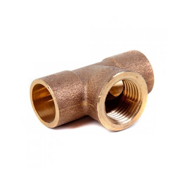 T-kus pájecí Sanha Cu 4130G 15×1/2" vnitřní závit