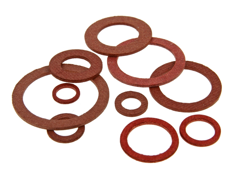 Sada těsnění F3/89F 14×10×2 mm, 3/8" , fibr (5 ks)