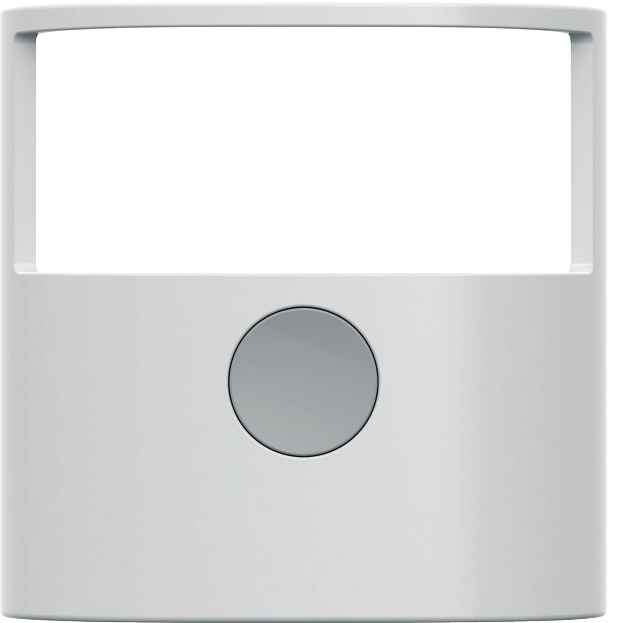 Kryt čidlo pohybu Hager lumina 45×45 mm bílá lesk