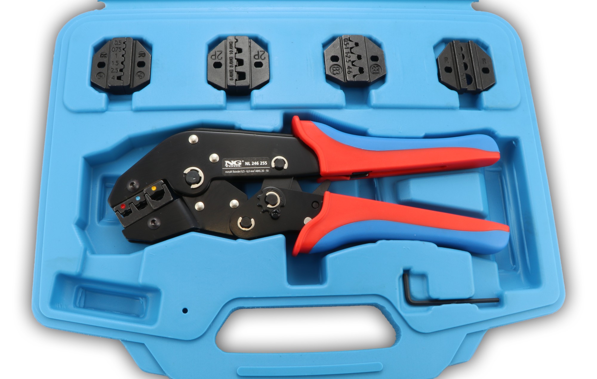 Kleště lisovací pro oka a spojky NG Tool